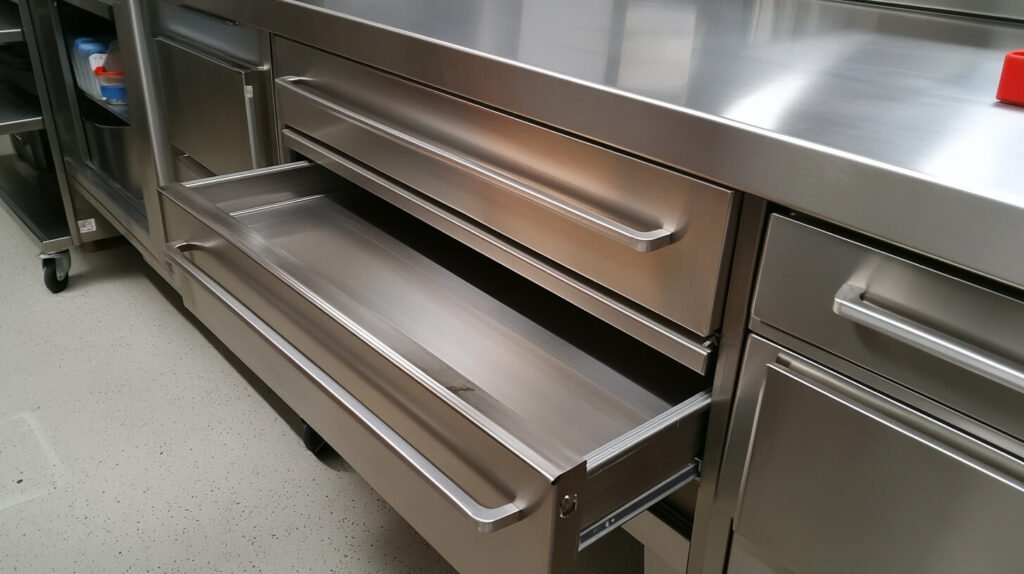 commercial kitchen drawer slides