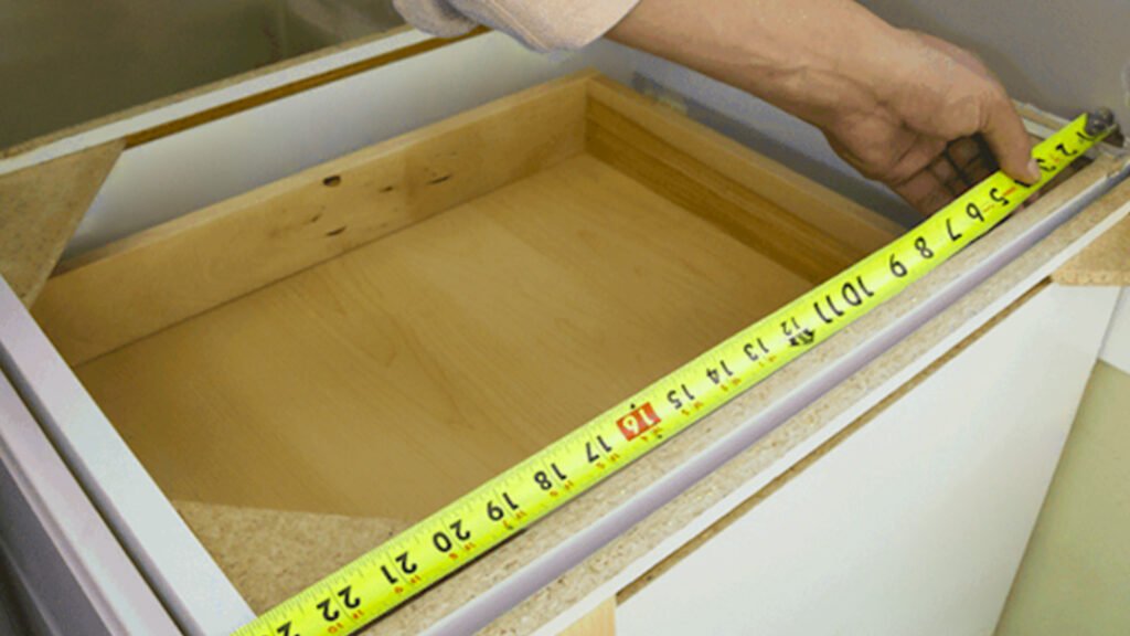 Pantry cabinet drawer slides-1