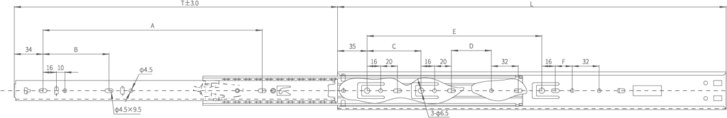 Stainless Steel Soft Close Drawer Slides