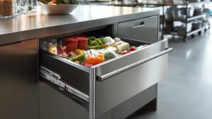 drawer freezer undercounter