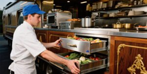 food truck drawer slides stainless steel