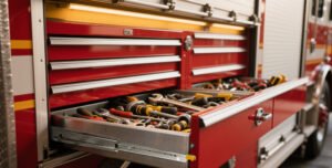 Sliding Rails Manufacturer For Fire Truck Tool