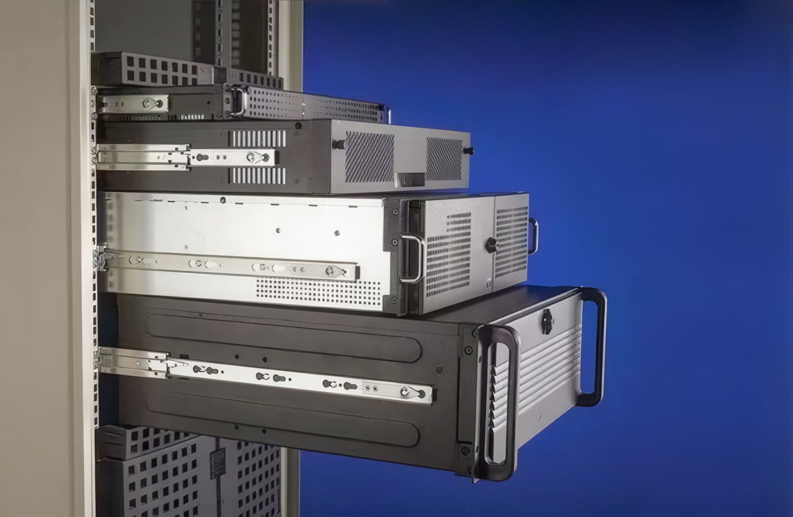 server rack slide rails